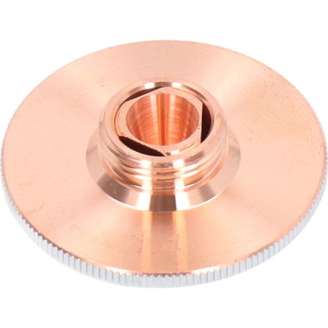 Machine De Découpe De Buse Laser, Coupe-tête, Double Fiber Optique, Cuivre Chromé, Ouverture 1.4mm/0,055 Pouces