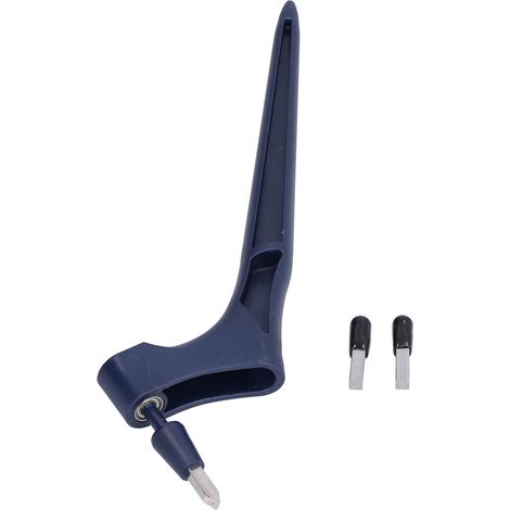 Outil De Coupe Artisanal, Couteau À Découper Rotatif À 360 Degrés, Kit De Coupe Pour Le Travail Manuel De Bricolage, Bleu Foncé