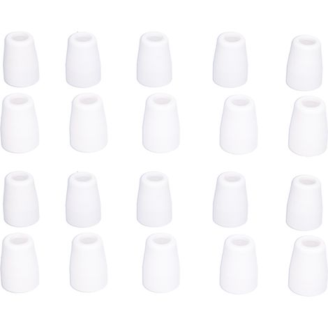 Coupeur Plasma, Tasse En Céramique, Bouclier De Torche De Découpe D'Air, Consommables, Accessoires Pour Tc‑ 60, 20 Pièces