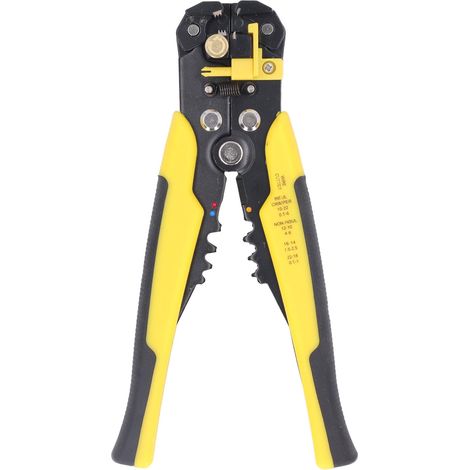 Pince À Dénuder Automatique 5 En 1, Pince À Sertir, Extracteur De Pelage, Outil Électrique Jaune