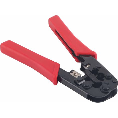 Pince À Sertir, Dénudeur De Fil En Acier À Haute Teneur En Carbone, Outil De Sertissage De Câble Pour Connecteur De Télécommunication