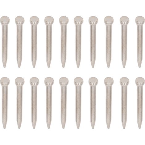 Embouts De Remplacement De Poinçon Central, Têtes De Trous En Acier Allié, Accessoires De Perçage De 4mm De Diamètre 20 Pièces