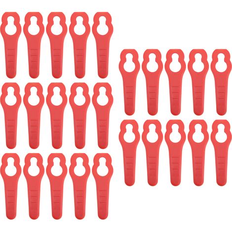 Lames De Rechange Pour Tondeuse À Gazon, 50 Pièces, En Plastique, Outils De Coupe De Jardin Et D'Élagage