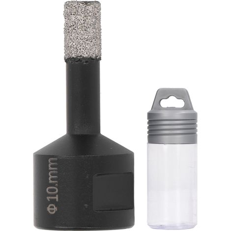 Foret De Scie Cloche À Noyau De Diamant Sec Et Humide M14, Foret De Brasage Sous Vide Robuste, Rapide Et Stable, 10mm