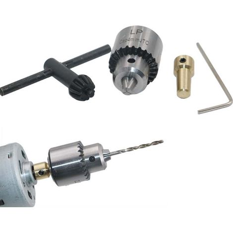 Jeu De Pinces De Perceuse Électrique, Micro 0.3-4mm, Diamètre Du Trou De Queue 3.17mm, Accessoires Pour Outils Électriques En Carbure 4 Pièces