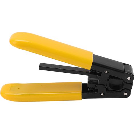 Pince À Dénuder Transversale Longitudinale De Petite Taille De Poignée En Pvc De Décapant De Fiber Optique Pour La Rupture De Fil
