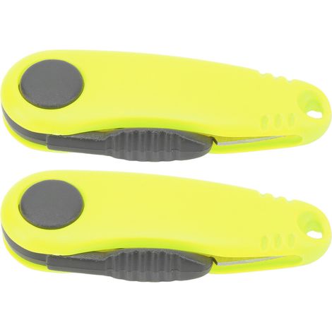 Mini Ciseaux De Ligne De Badminton, 2 Pièces, Rapide En Forme De Crevette, Tondeuse De Pêche Pliante Portable En Plein Air, Jaune Fluorescent