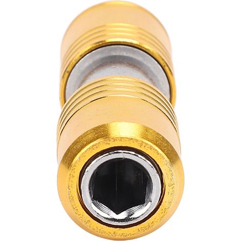 Porte-embout De Tournevis À Double Extrémité, Adaptateur De Douille À Dégagement Rapide, Tige D'Extension Pour Embouts À Tige Hexagonale De 1/4 Pouces, 2 Pièces