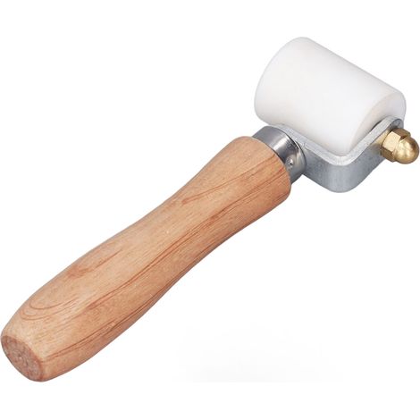 Rouleaux De Couture Sous Pression, Rouleau De Pressage Ergonomique En Bois, Résistant Aux Hautes Températures, Pour Film De Bâche À Membrane D'Étanchéité En Pvc