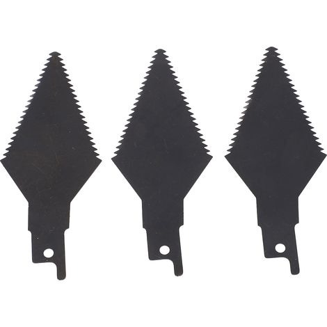 Lames D'Outils Pour Enlever Le Coulis De Carrelage, Lame De Scie Double Face En Acier Au Carbone Pour Le Nettoyage Des Joints De Sol, 3 Pièces