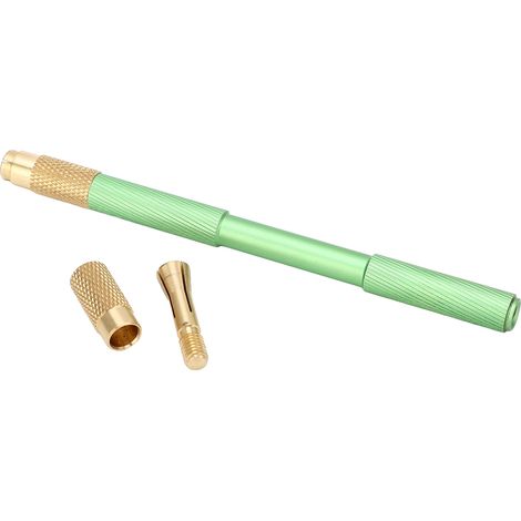 Poignée De Grattoir Universelle En Alliage D'Aluminium Antidérapante, Double Tête Ergonomique Avec Loquet En Laiton Cyan