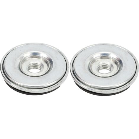 Plaque De Pression De Serrage En Acier Allié Pour Meule, Écrou À Dégagement Rapide M10 De 45mm De Diamètre, 2 Pièces