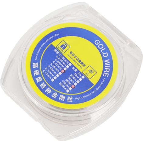 Fil De Séparation Pour Écran Lcd, En Acier Allié Au Tungstène, Coupe Incisive Pour Un Nettoyage Rapide, 0.05mm, 500m