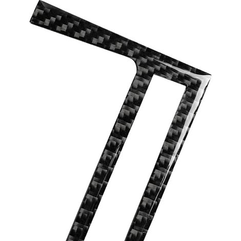 Fibre De Carbone Intérieur Instrument Boîte De Vitesses Tableau De Bord Cendrier Panneau De Rangement Cadre Autocollant Couverture Décorative Pour Bmw Série 3 E46 98-05