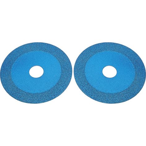 Disque De Coupe En Verre, 2 Pièces, Lame De Scie Diamant Incisive Résistante À La Chaleur Pour Carrelage En Céramique Jadestone Bleu Foncé