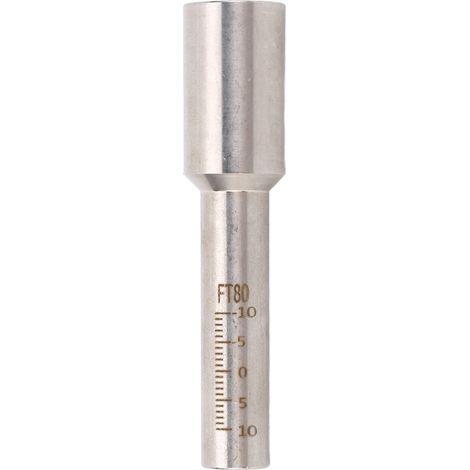 Tube Gradué Soudé Au Laser, Échelle Métallique Portative De Haute Précision En Acier Inoxydable 80mm
