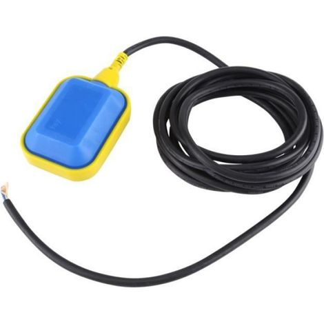 1 Stück Schwimmerschalter Zur Wasserstandsregelung Mit Sensorkabel Für Flüssigkeiten (3,7 M Kabel) - Hen