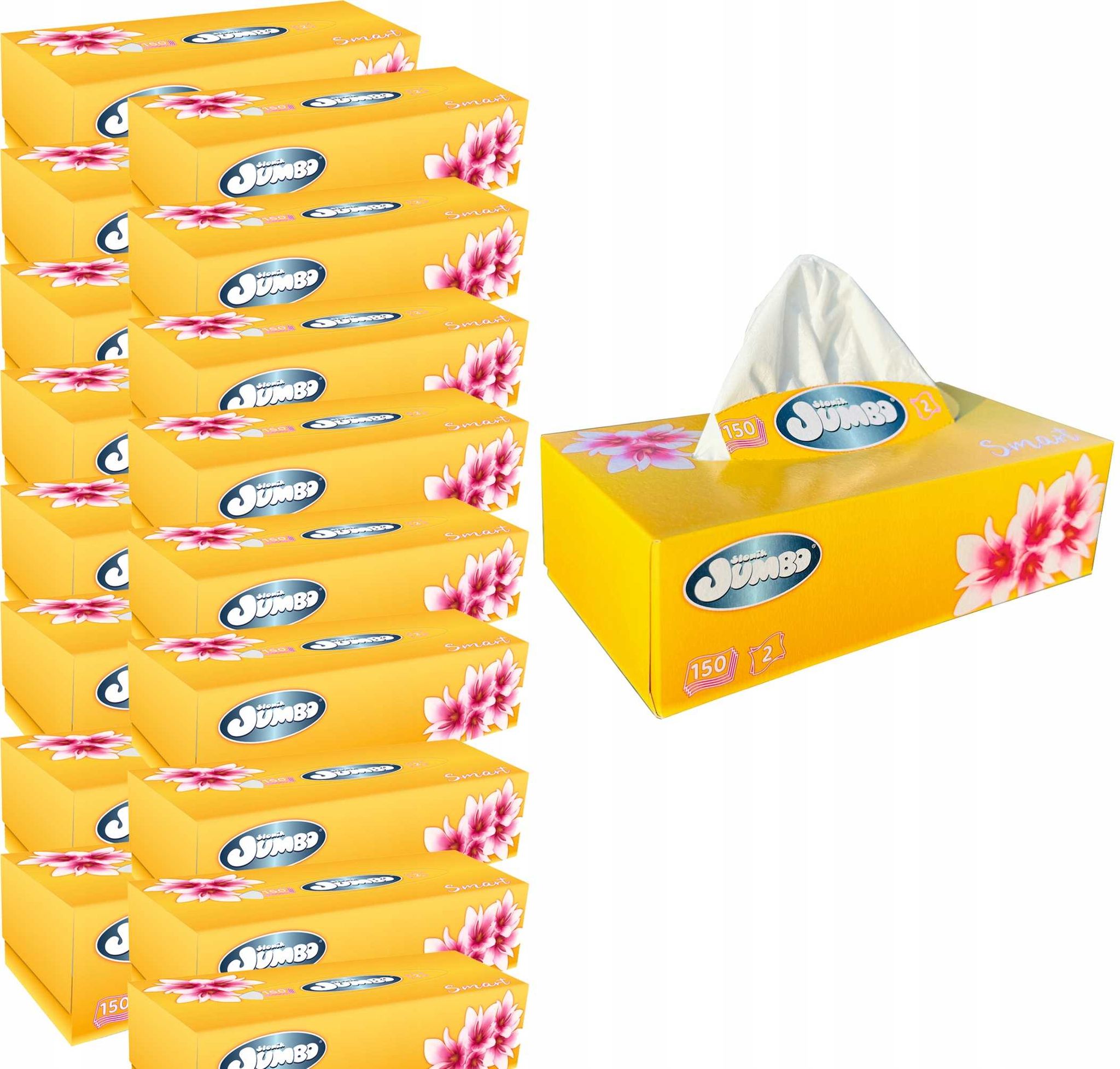Universal-feuchttücherbox, 150 Stück. Jumbo Smart Elephant 2w - 18 Packungen.