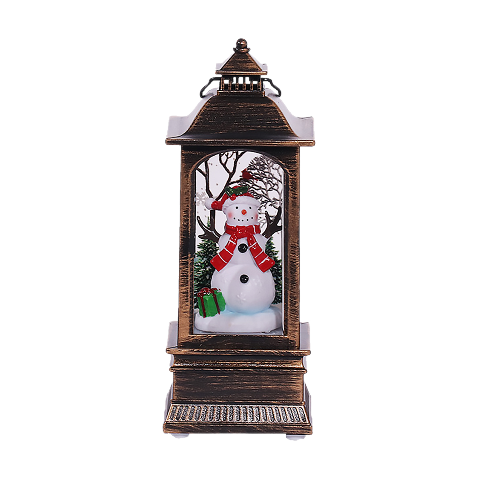 Batteriebetriebene Led-weihnachtslaterne, Zauberhafte Schneemann-lampe, Lichterkette Zum Aufhängen Für Garten, Terrasse Oder Außenbereich. Ideal Für Weihnachtsfeiern.