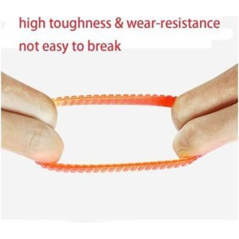 Konvolut Von 2 Orangefarbenen Elektrohobelriemen 1900b – 9,6 Mm – Kompatible Ersatzteile