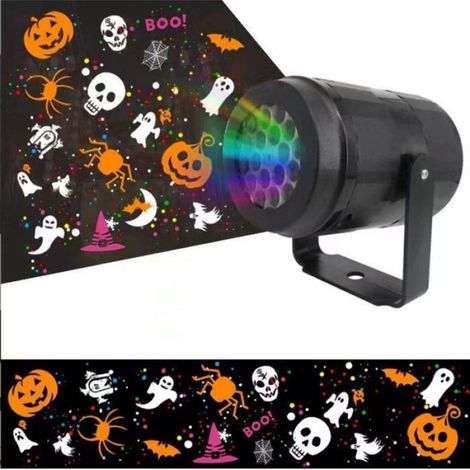 Halloween-projektor – Halloween-dekoration – Halloween-projektor Für Drinnen Und Draußen – Wasserdichter Led-projektor – Femeo