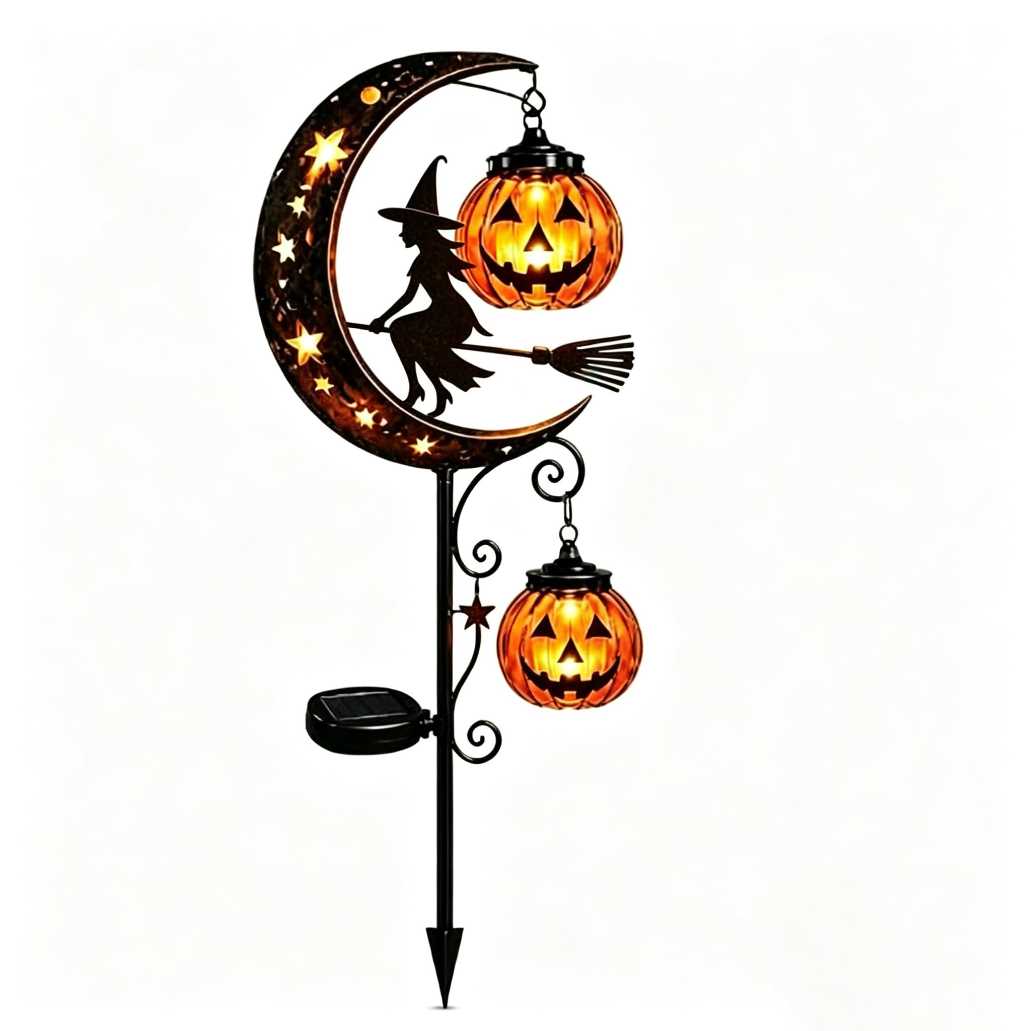 Halloween-stehlampe, Hexenmodell.