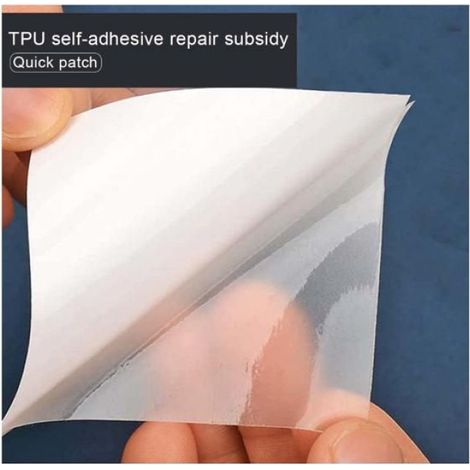 Reparaturset Für Aufblasbare Whirlpools – Transparentes Tpu – Wasserdicht, Selbstklebend – 10-teilig