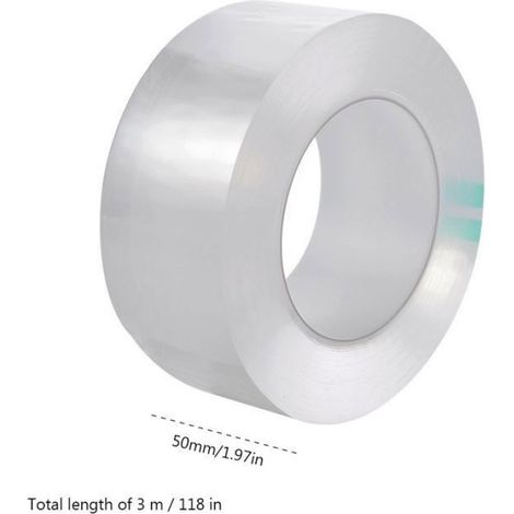 Klebeband – Transparent – Wasserabweisend – Schimmelresistent – Vielseitig Einsetzbar – Glänzend