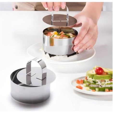 4-teiliges Gebäckring-set, Ausstechformen, Kuchenformen, Backringe Aus Edelstahl