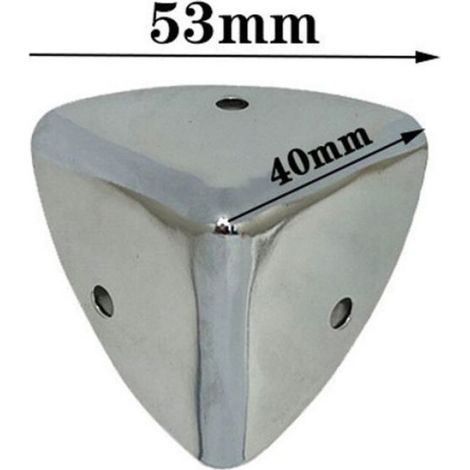 40 Mm Edelstahl-eckenschützer – 8er-set Für Möbel, Regale Und Tische