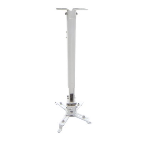 Tooq - Deckenhalterung Für Projektor Pj2012t-s - Neigbar - 20kg - Deckenabstand 430-650mm - Silber