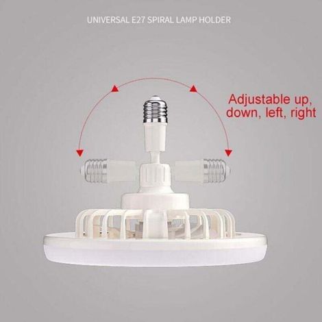 22,5 X 11,5 Cm Femeo Led-deckenventilator Mit Fernbedienung, Schlafzimmerventilator