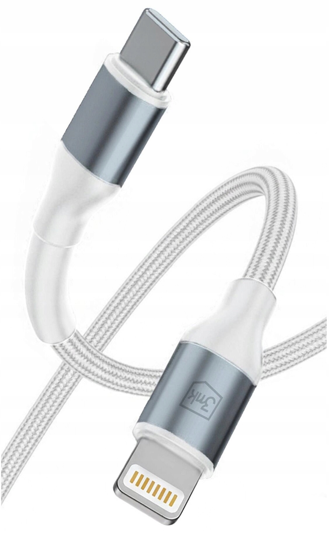 3mk Hyper Cable N-series C Auf Lightning 3m Pd 3.0 9v/3a 27w Bi 1 Stück.