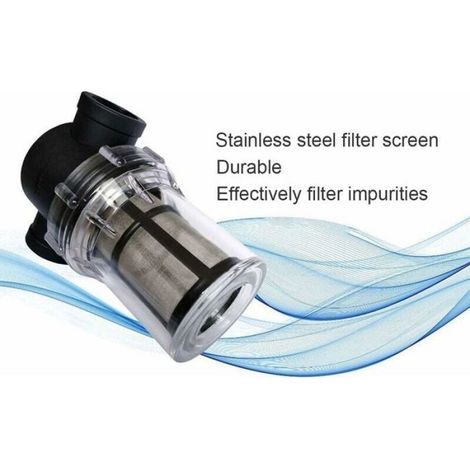 3/4"-rohrfilter Für Wasserpumpen Mit 80-mesh-edelstahlfilter - Liaiki
