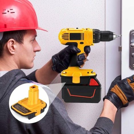 Dm18d Akkuadapter, Ersetzt Dca1820 Für Dewalt 20v Und Milwaukee M18 Lithium-akkus, Für Dewalt 18v Nicd Und Nimh Werkzeuge.