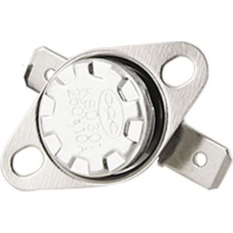 Ksd301 Thermoschalter – 1 Stück – Schließerkontakt 30 °c – 250 V 10 A – Motorschutz Maske – Handschuhe – Hausschuhe Ch