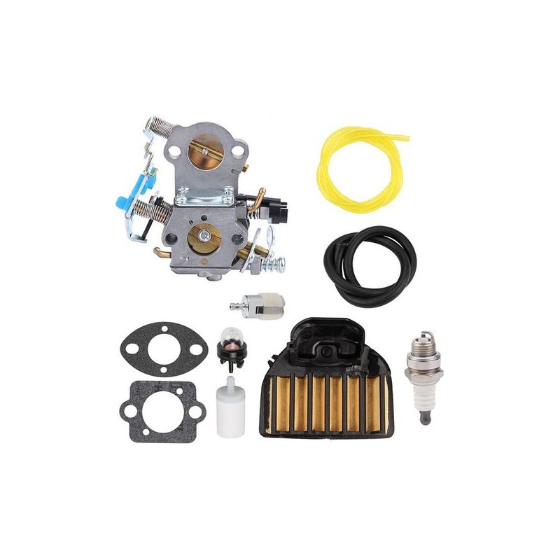 Carburateur Compatible Avec Tronçonneuses Husqvarna 455 Et 460, Remplace Les Références Wta-29 Et C1m-el35, Pour Cs2255 Et 455e.