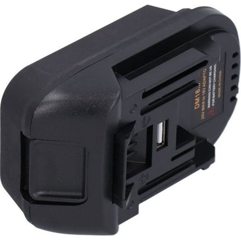 Milwaukee 18v Akku-adapter Für Industriewerkzeuge Dm18m Konverter Für Bohrmaschinen Und Sägen