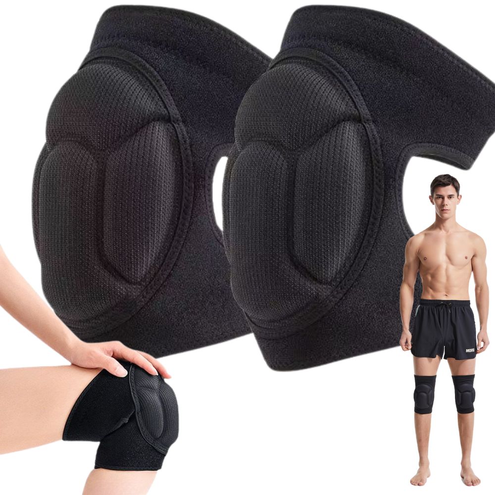 Knieschoner, Knieprotektoren, Bequemes Elastisches Set Für Arbeit Und Sport