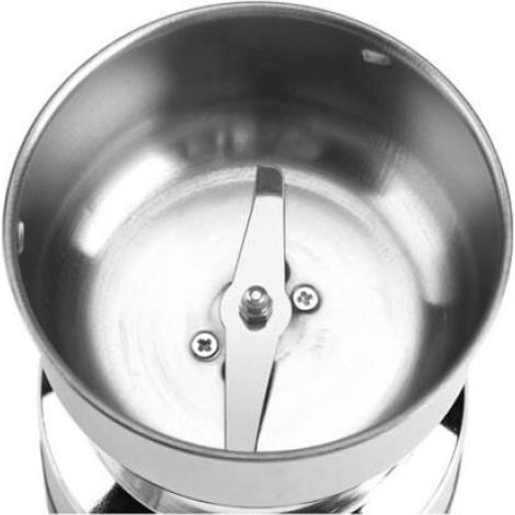Multifunktionale Kaffeemühle Aus Edelstahl, Mahlwerk Für Kaffeebohnen, Leinsamen, Nüsse, Pfeffer, Gewürze, Eu-stecker