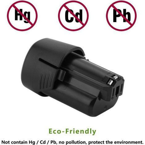 Ersatzakku Für Bosch (18 V Lithium-ionen), Kompatibel Mit Den Elektrowerkzeugen Bat609 Und Bat618 (10,8 V–12 V).