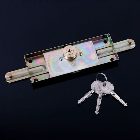 Lagerhalle 23 Cm Länge Hardware Metallteile Mittleres Rollladentürschloss-liaiki