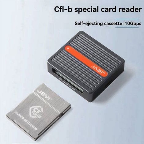 Cfexpress-b 10 Gbit/s Usb 3.2 Gen 2 Speicherkartenleser Für Mobiltelefone Und Computer, 1 Kartenleser