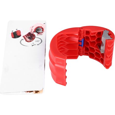 Coupe-tuyau En Pvc Avec Poignée Ergonomique, Outil Compact Facile À Couper Pour Tuyaux De Drainage En Plastique