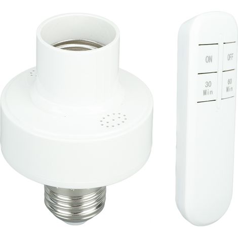 Douille D'Ampoule Télécommandée Sans Fil Avec Culot E27 110v