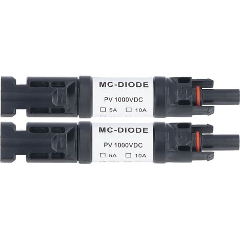 Connecteur Pv Solaire Mc‑30d 1000 V, Porte-fusible Étanche Ip68 Pour Connexion De Panneau