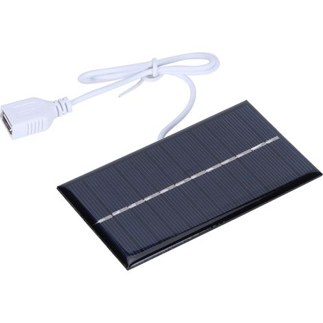 Panneau Solaire En Polysilicium 1w 6v, Panneau De Charge Pour Jouets, Lampes, Pompes À Eau