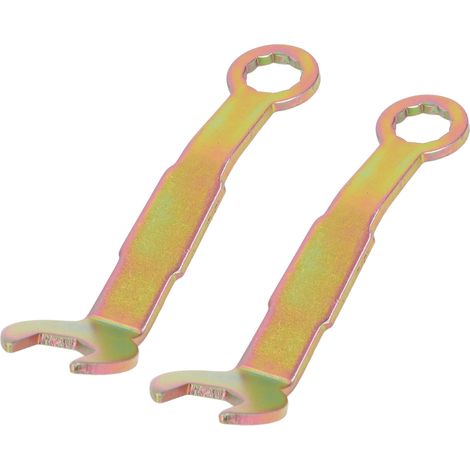 Clé De Réglage Pivotante Pour Cintre De Porte Coulissante, 3/8 Pouces Ouvert, 3 Longueurs, Outil En Acier Inoxydable, Poche De Placard, 2 Pièces