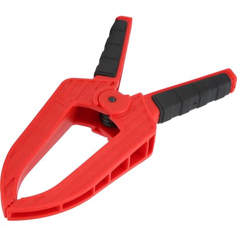 Pince À Ressort Avec Long Nez Plat, Fixation En Plastique, Accessoire De Fixation Pour Le Travail Du Bois, Ouverture De 3 Pouces, 75mm De Profondeur, 110mm