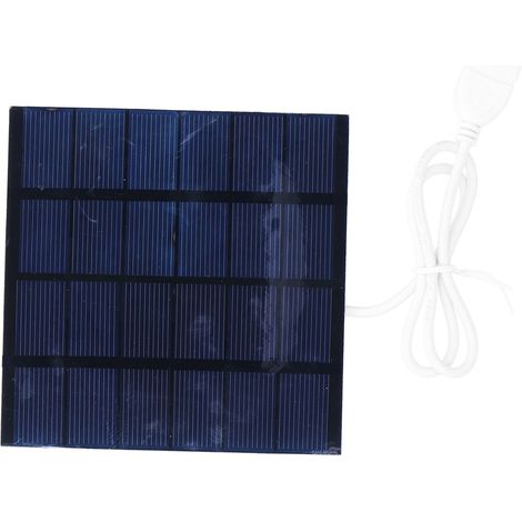 Chargeur De Bricolage De Panneau Solaire 1,5 W 6 V Pour Application Électronique De Projet Scientifique 110 X 110 Mm